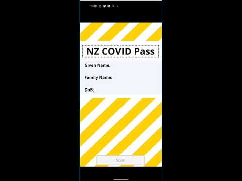 New Zealand COVID Pass Power App