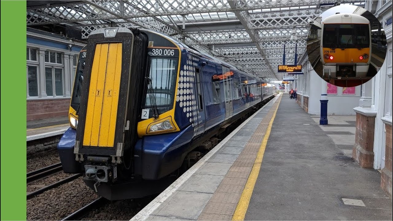 Trains at Paisley Gilmour Street