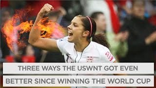 U.S. women's soccer was the best in the world. Now, they're even better. | Rio Olympics 2016