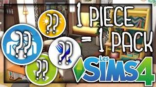 ☾ Challenge 1 pièce = 1 pack, est ce que le jeu me respect ? Non.  Sims 4 ☽