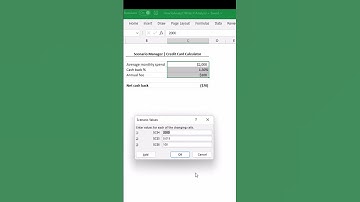 Automate Your Excel What If Analysis With Scenario Manager