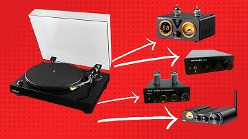 How to connect a turntable to an Aiyima or Fosi Audio Class D amplifier (Beginner