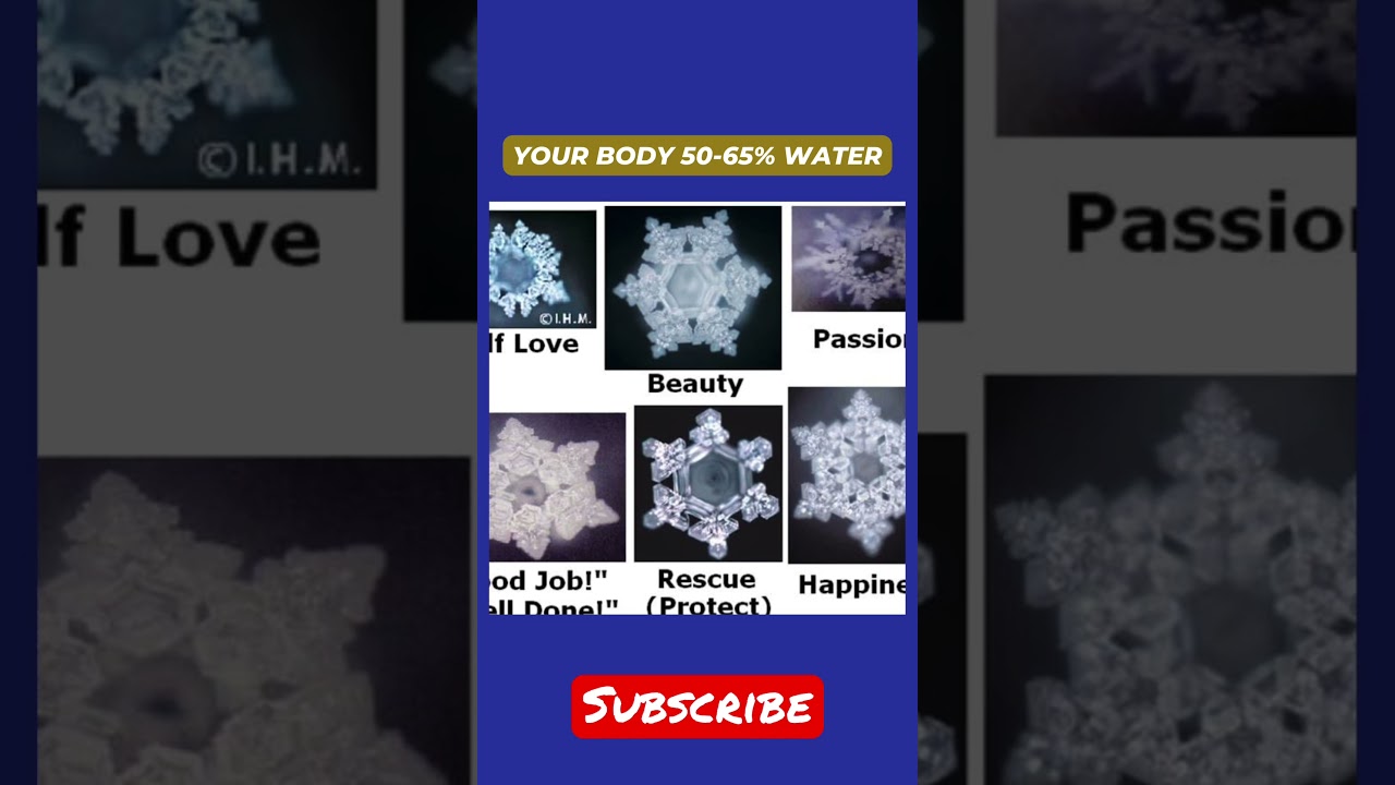 Power of words | Water Experiment 