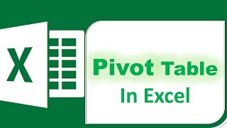 Pivot Table In Excel #1 - إنشاء جدول محورى