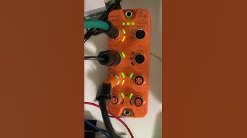 IFM AL1320   IO Link master with EtherNetIP interface connection ok