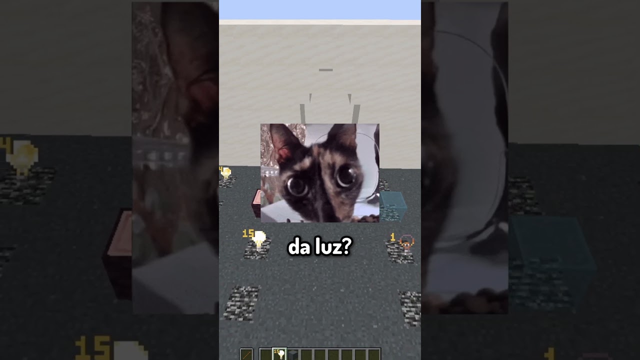 Adivina el bloque de luz #shorts #minecraft
