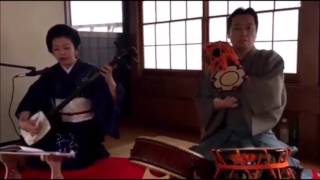 Tsuzumi and Shamisen in Yakatabune