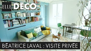 #ELLEDécoInside : découvrez l'appartement haussmannien coloré de Béatrice Laval
