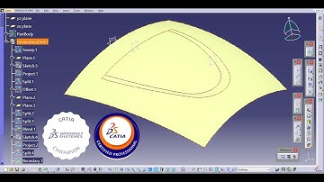 How to create a mechanical part using Generative Shape Design and CATIA Part Design 90