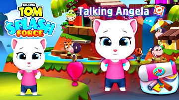 TALKING TOM SPLASH FORCE  - LILU Gameplay (Android, iOS) Mobile