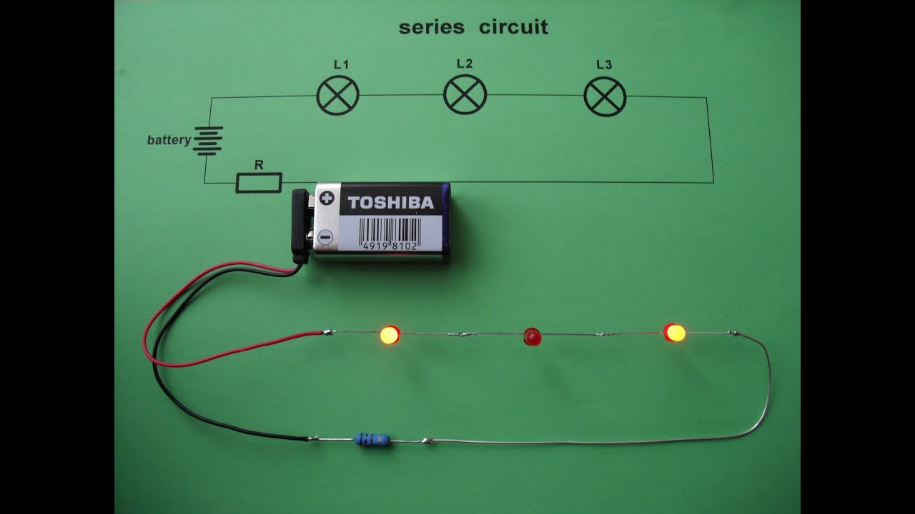 Series circuit - 3 LEDs & 0 switches - YouTube gauge pressure diagram 