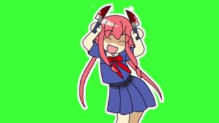 ✔️GREEN SCREEN EFFECTS: Anime Girl Dancing