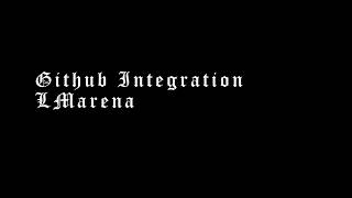 Github Integration in LMareana
