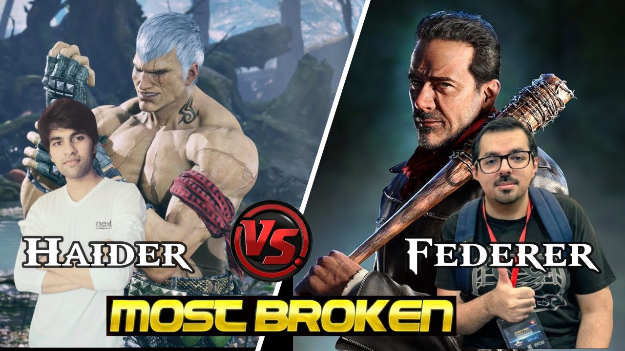 (Federer2009) Negan vs (Tk Haider Ali) Bryan | TEKKEN 7