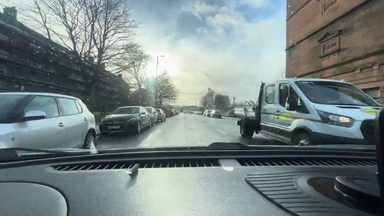 Shieldhall driving test route.
