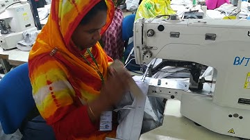 Industrial Engineering - Loop bartack without tack.