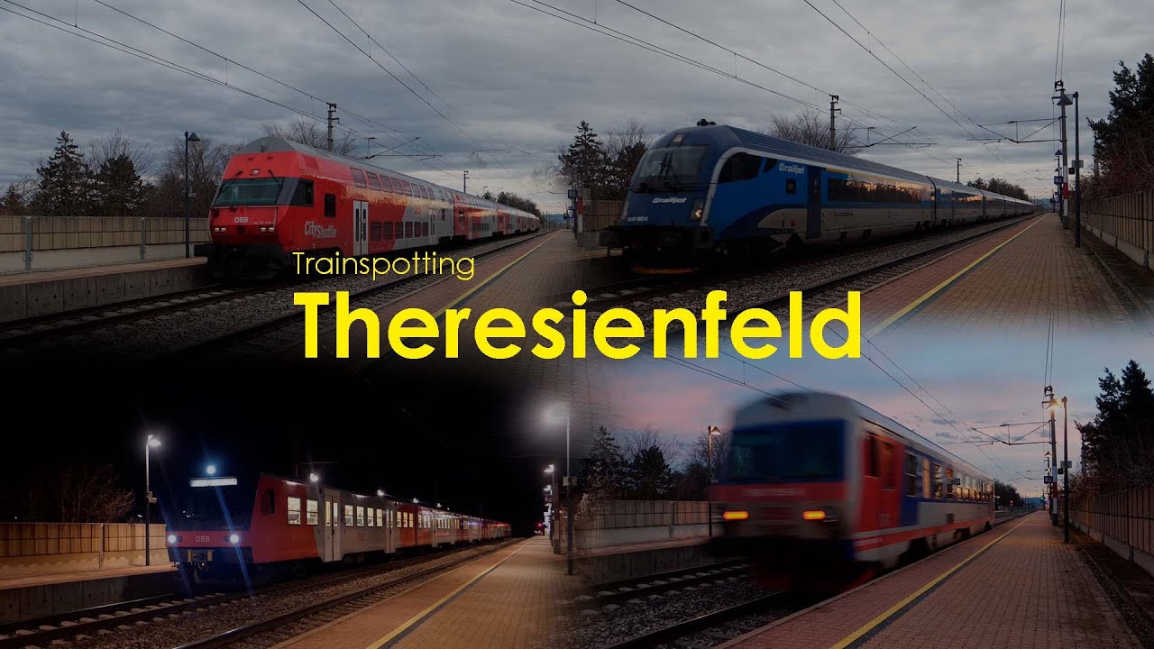 Cityjets, Dostos, Railjets, 5047er uvm.in Theresienfeld | Trainspotting #21