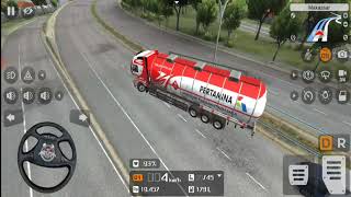 Truck Oleng Pertamina - Bus Simulator Indonesia #235 - Android Games screenshot 4