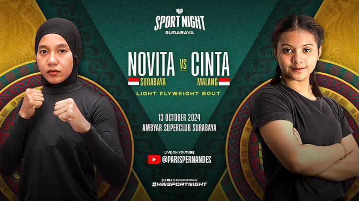 HOLYWINGS SPORT NIGHT SURABAYA - NOVITA VS CINTA (FULL MATCH)
