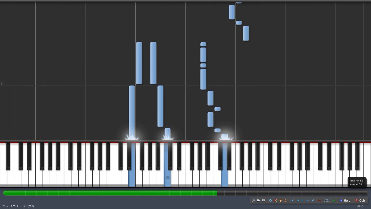 Angele - balance ton quoi Synthesia EASY SLOW + SCORE