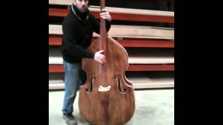 HOMEMADE DOUBLE BASS FINISHED.NICE SOUND. CONTRABAJO CASERO ACABADO