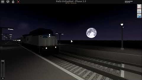 Amtrak Train Departs on Rail Unlimited.