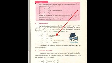 what is Identity matrix #shorts #viralshorts