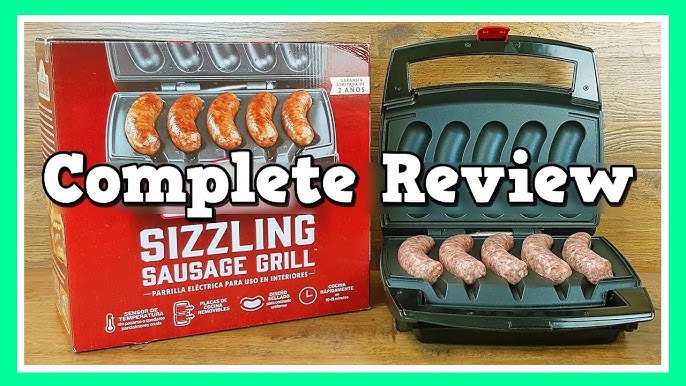 Johnsonville BTG0498 Sizzling Sausage Indoor Electric Grill