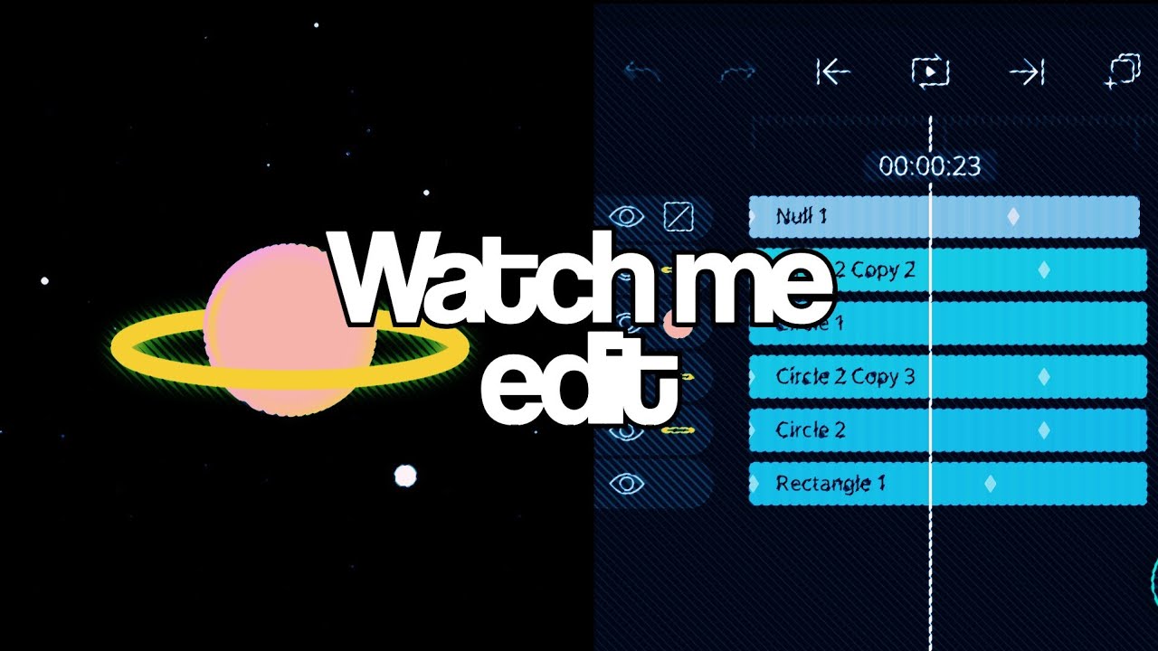 Watch Me Edit ! [Tutorial] Alight Motion - YouTube