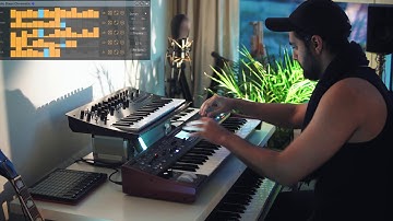 Behringer Deepmind 12 • Max4Live Melodic Step Sequencer • Nils Frahm