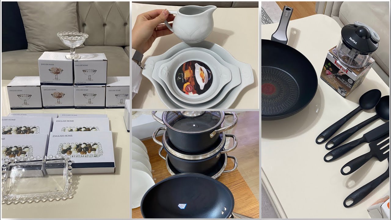 Çeyiz Alışverişi | Porland | Tefal | Englısh Home | Korkmaz | Karaca Biodiamond