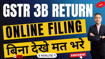 How to file GSTR-3B online GSTR-3B Filing 2025 | Interest, Late Fees, ITC Rules FY 2025-26 |