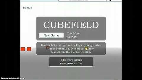 Flash Fun: Cubefield