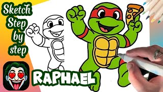 How to Draw Raphael | Step by Step Drawing Tutorial