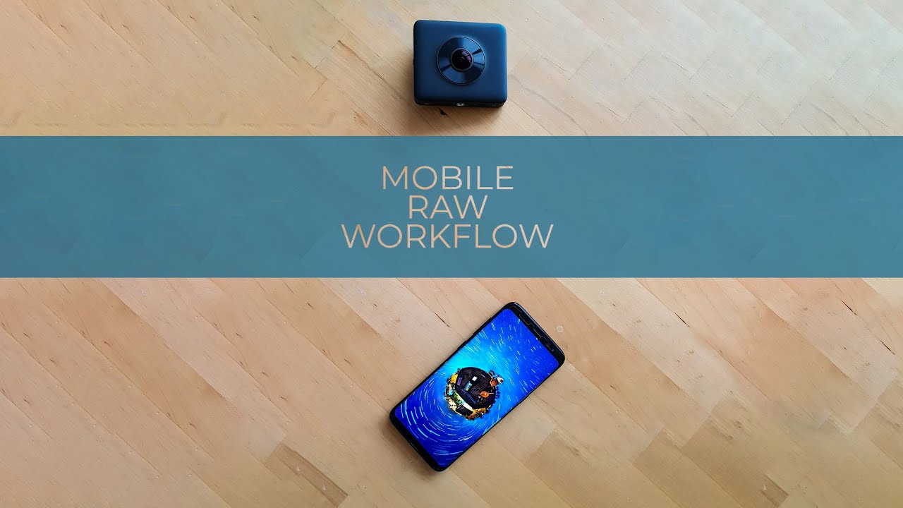 Xiaomi MiSphere mobile RAW workflow Tutorial