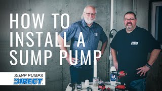 How to Install a Sump Pump - Step By Step Installation Guide