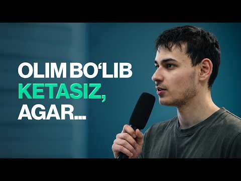Eng yaxshilaridan biri bo'lishimiz kerak!