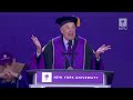 2023 NYU Commencement Speech by President Andrew Hamilton