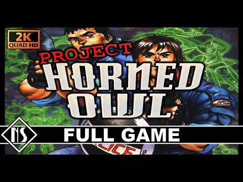 Project: Horned Owl (PS1) - Cyberpunk Rail Shooter |Longplay - Walkthrough - Gameplay| No Commentary