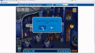 My First Club Penguin Party!!!!! (clips from the party)