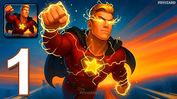 Flying Fuser Rope Fighter Hero - Gameplay Walkthrough Part 1 - City Missions (iOS, Android)