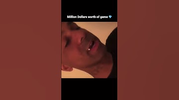 Wallo gives a million dollars worth of game 💸💎 #wallo267 #hustler #money #manifestation #shorts