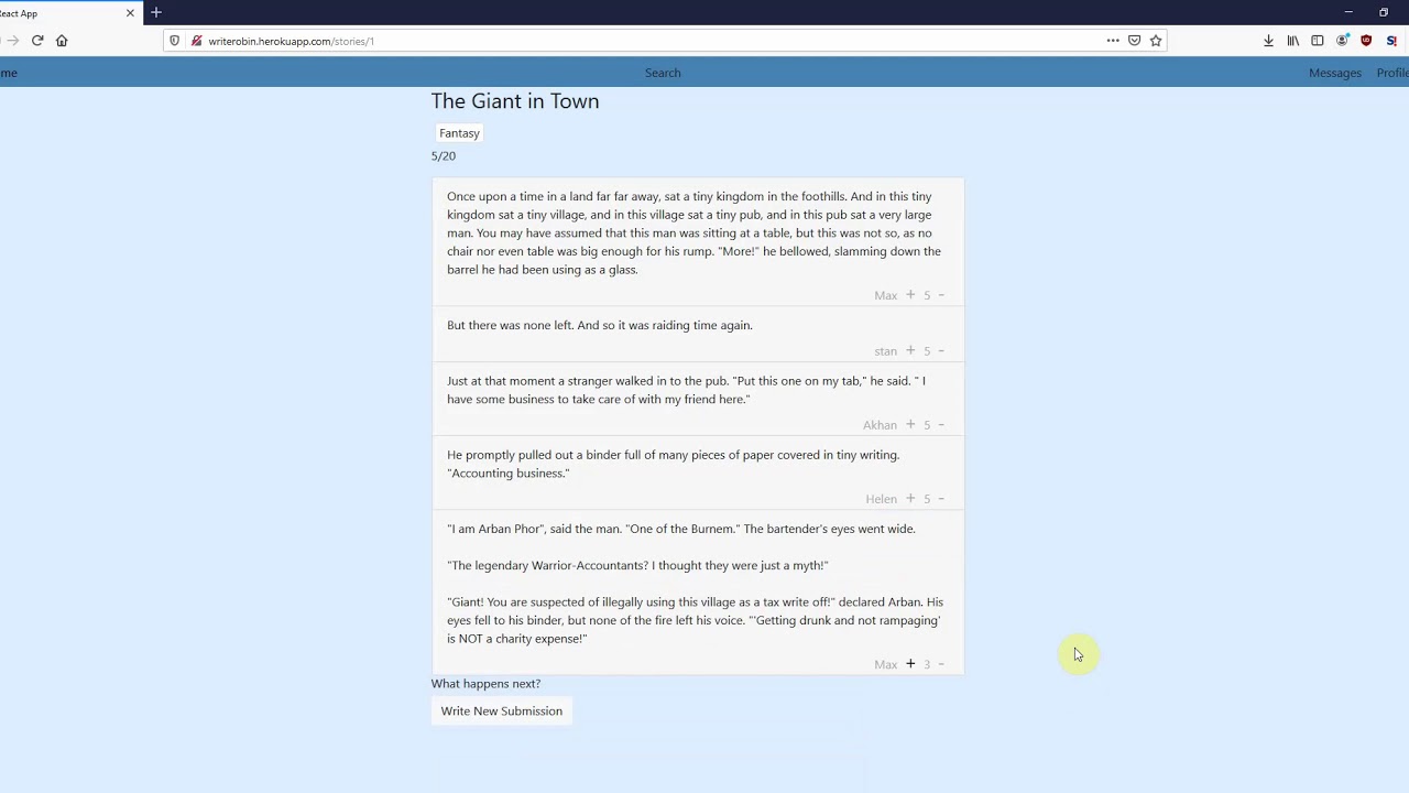 Write Robin Demo - YouTube
