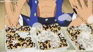 One Piece - Takoyaki eating moment