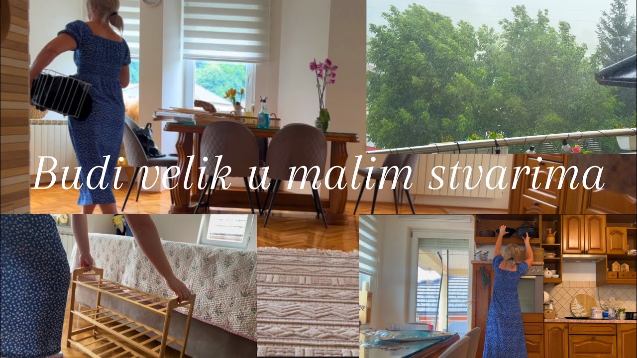 🌿Budi VELIK u MALIM stvarima🌿Mala organizacija u staroj kuhinji/Upotreba ŠTIRKE za veš/NEVRIJEME