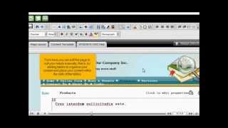 Using layout templates -WebILabs
