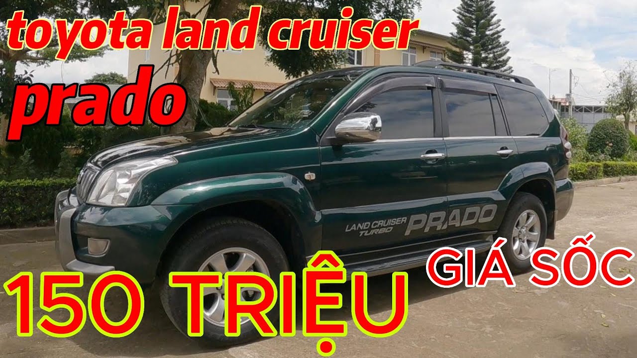 TOYOTA LAND CRUISER PRADO máy dầu 4x4 số tự động 