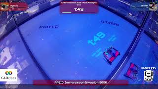 Knightmare vs Ultraviolet Full Fight | RABID Immersecon 2026 - Plastic Antweights