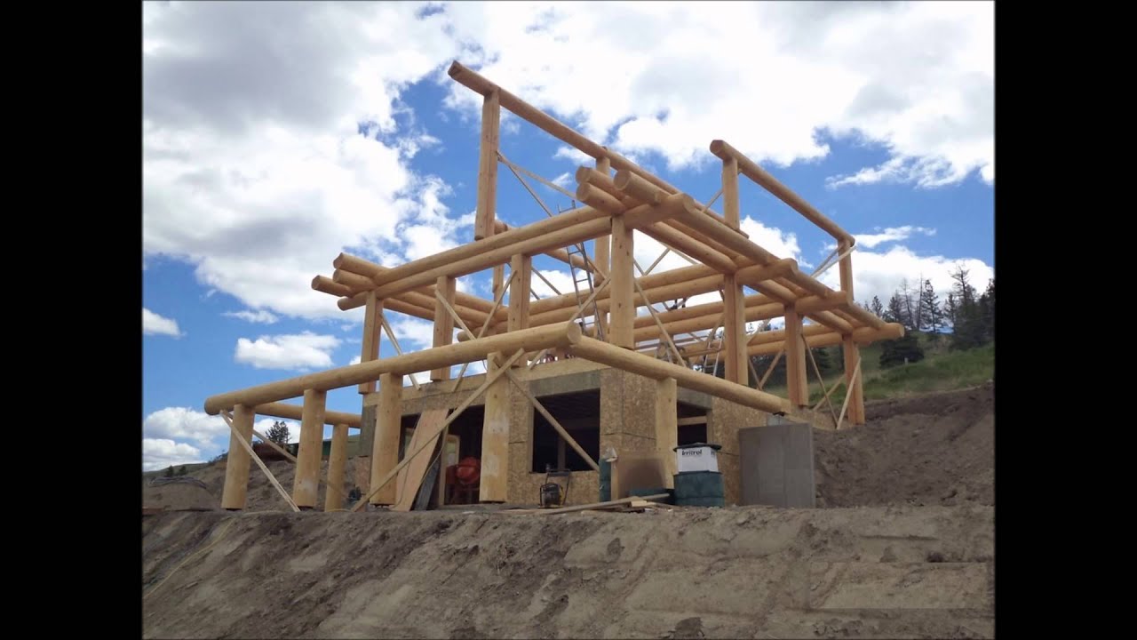 Log Home time laps Artisan Log Homes YouTube