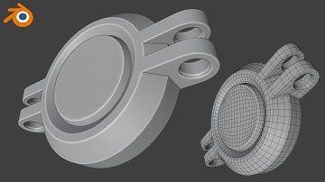 How To Model This Tricky Hard Surface Shape in Blender With Perfect Topology